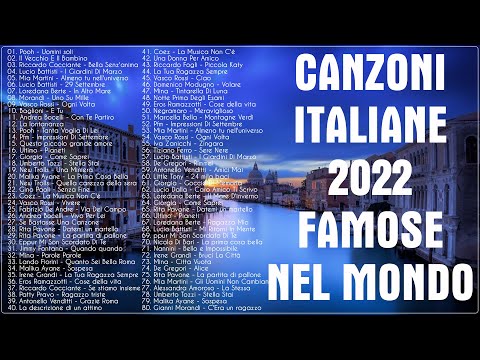 LE CANZONI ITALIANE PI BELLE DAL 2000 AL 2026 visual data 3