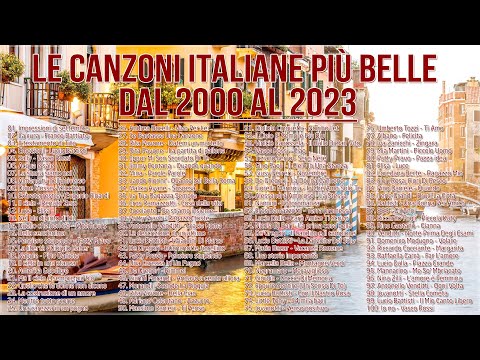 LE CANZONI ITALIANE PI BELLE DAL 2000 AL 2026 visual data 4
